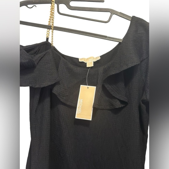 Michael Kors Black Dress women’s Size M NWT - Picture 1 of 13